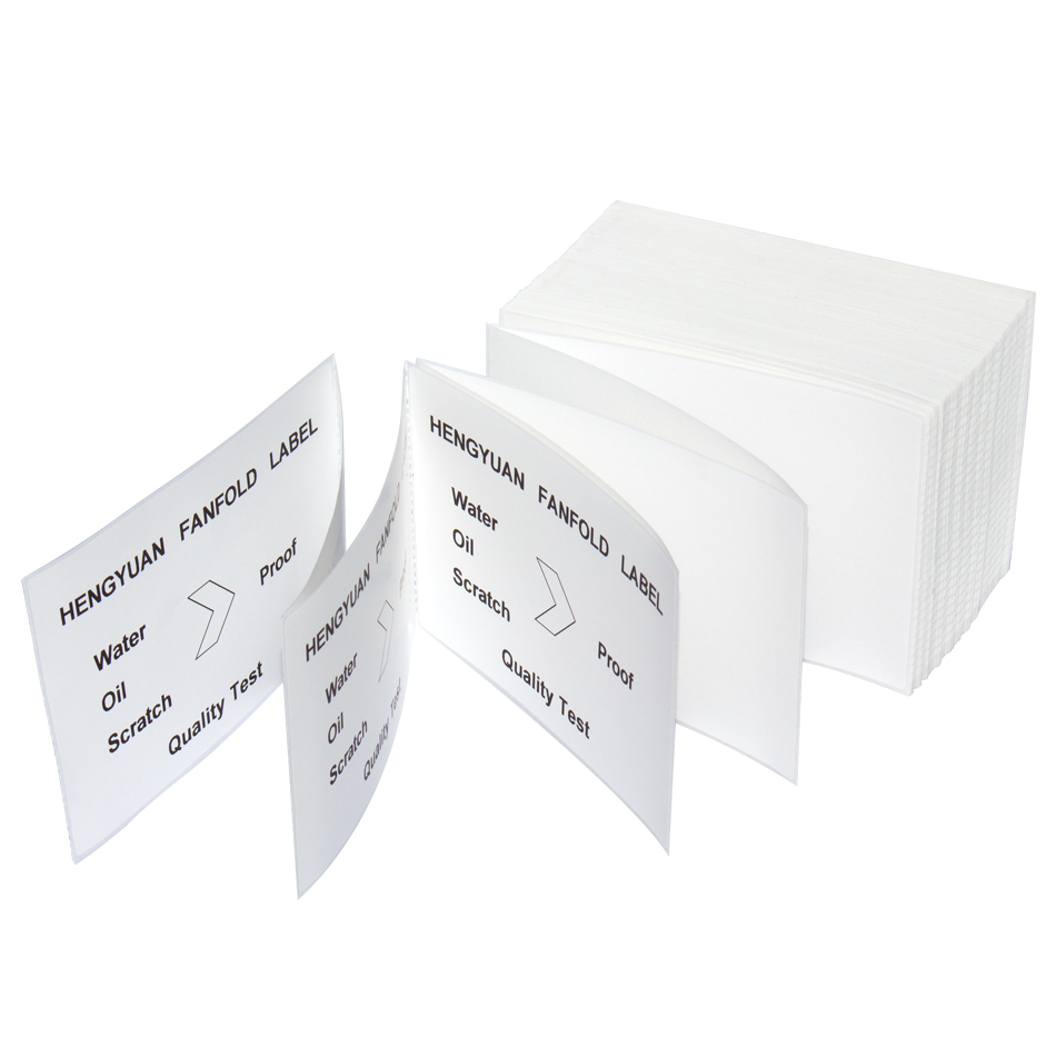 100 x 150mm热条形码标签的折叠式4x6送货地址4XL标签用于UPS / DHL Dymo Zebra兼容的不干胶标签